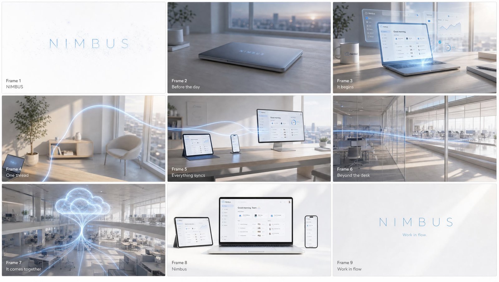 Nimbus Storyboard & Moodboard